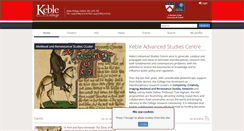 Desktop Screenshot of keble-asc.com